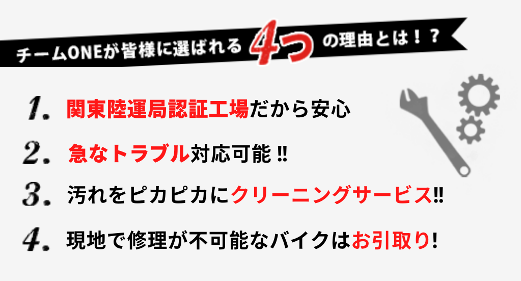 選ばれる理由